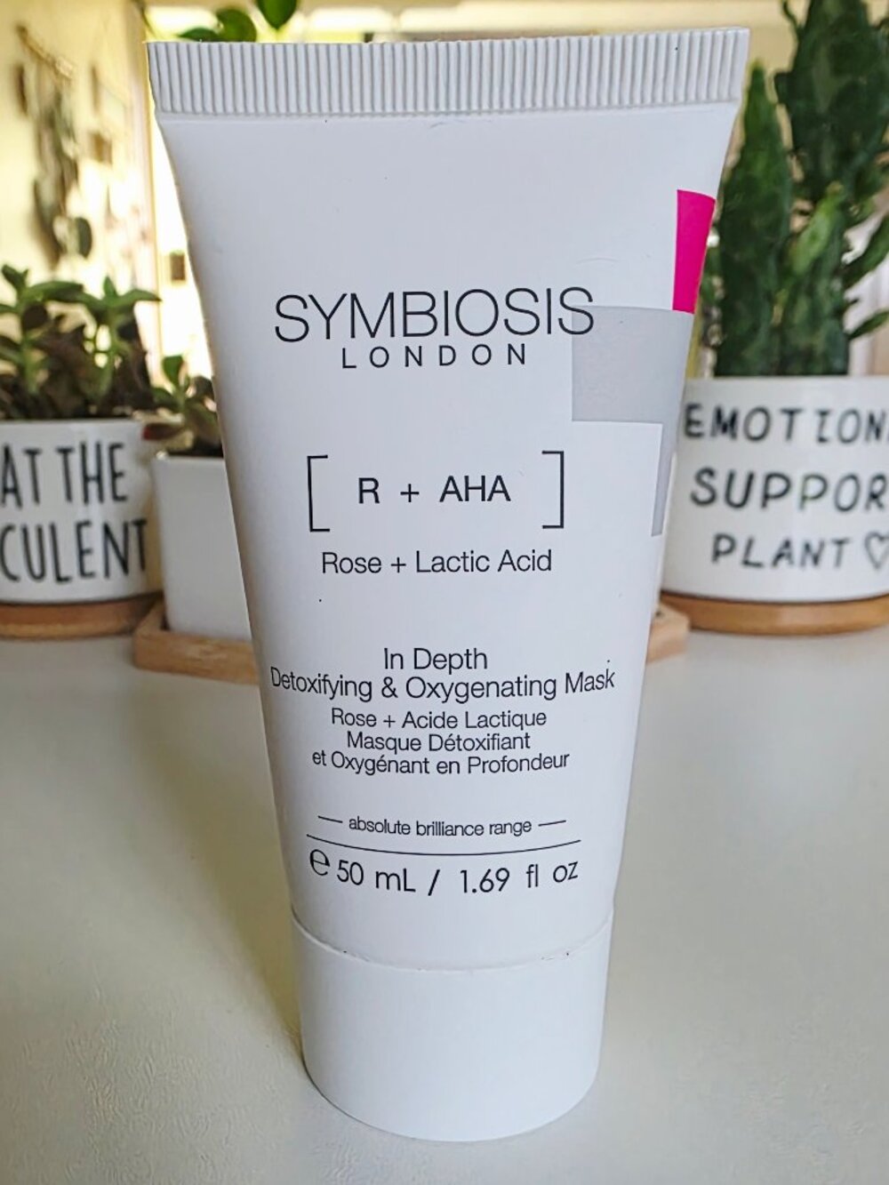 Symbiosis London [Rose + AHA] - In Depth Detoxifying & Oxygenating Mask